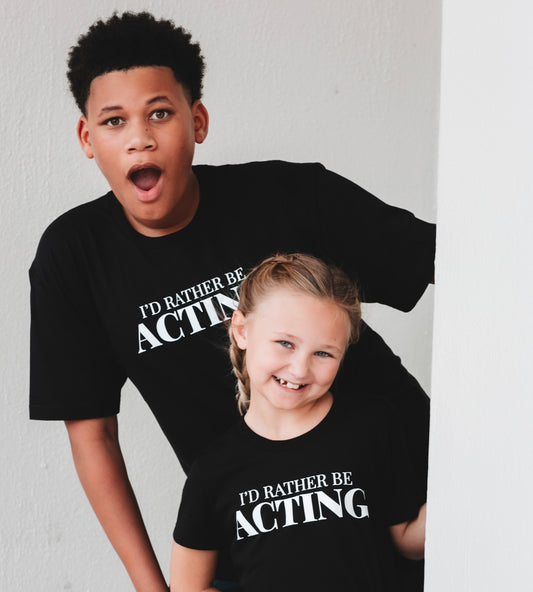 I'd Rather Be Acting Graphic Tee